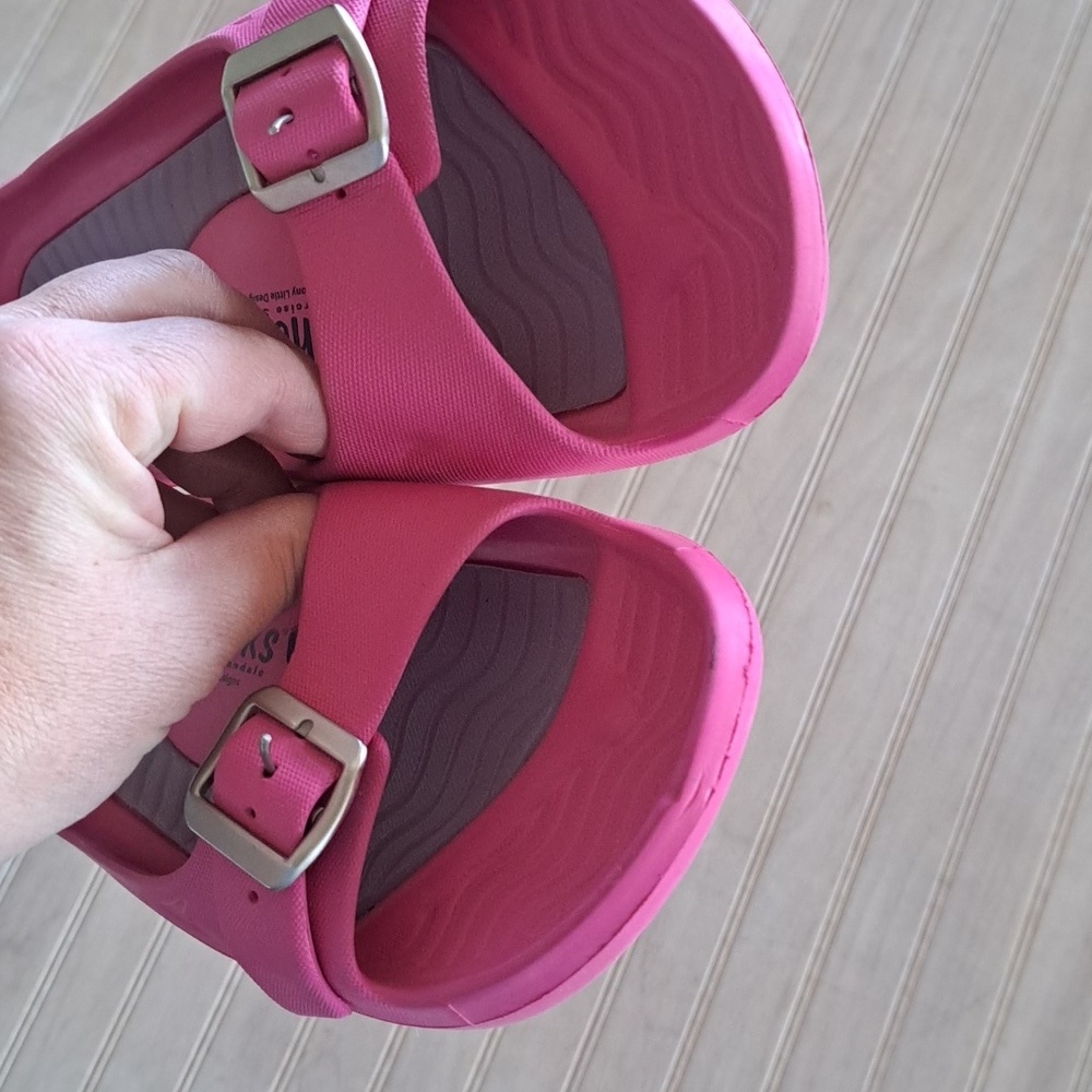 Cheeks Exercise by Tony Little Sandals Sport Recovery Comfort Slides Lightweight - Picture 5 of 11